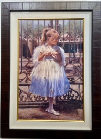 Steve Hanks "Angel at the Gate" Signed Litho LE
