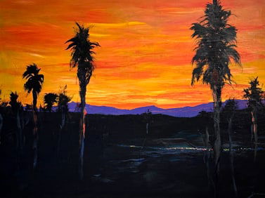 Michael Schofield (Impressionist - Landscape) Signed Original Acrylic