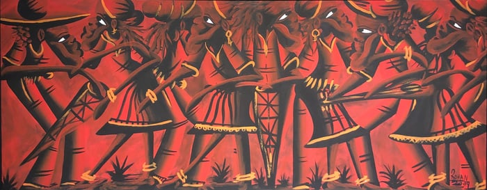 Rohan "Jamaica" Signed Original Oil