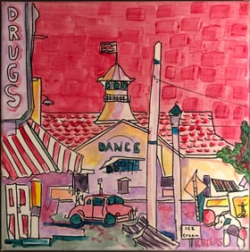 Kimm Byers "Pavilion Newport Early Days!" 2014