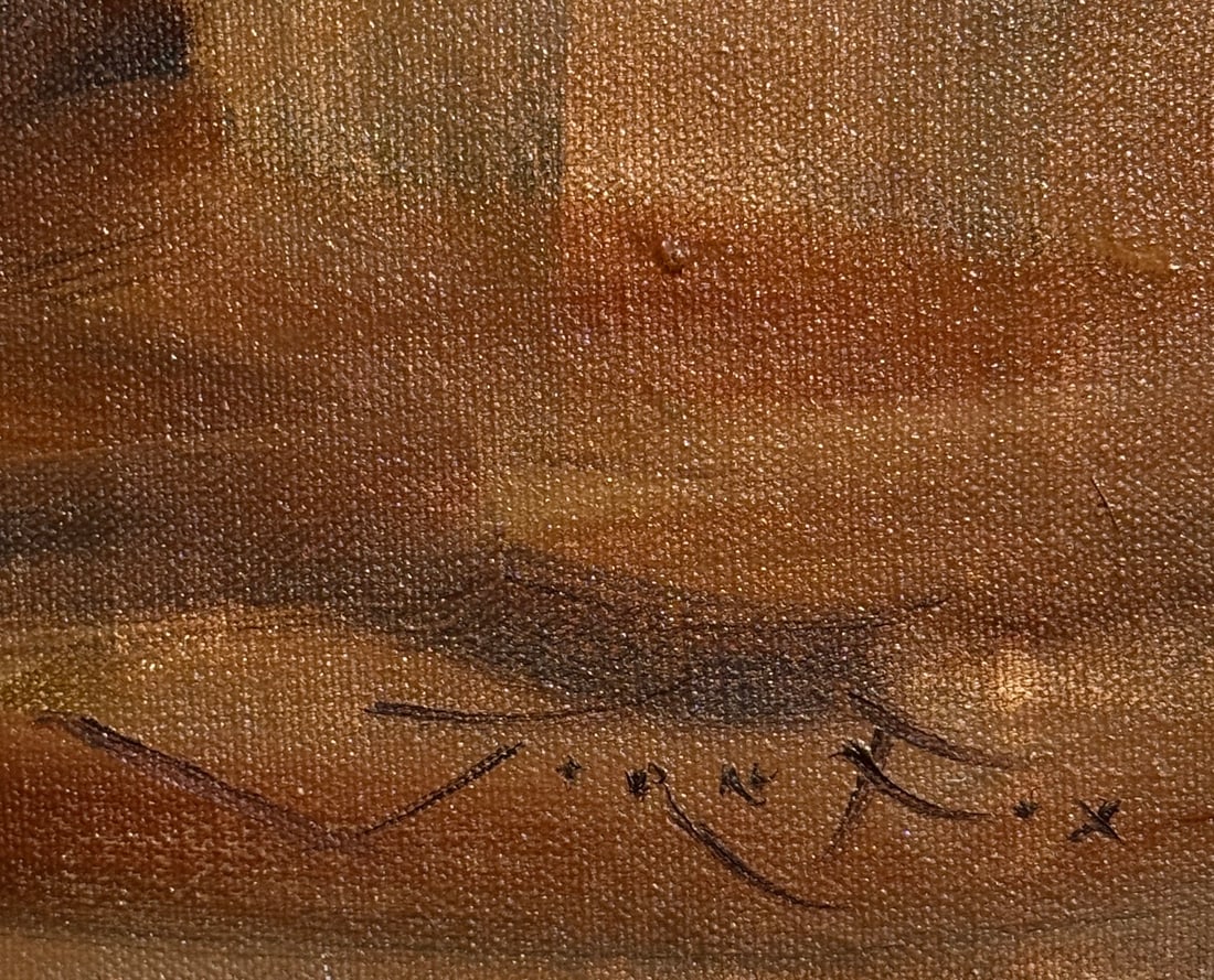 Jorn Fox (Untitled - Huntington Beach, CA) Signed Original - Impressionist: Artist: Jorn Fox Title: Jorn Fox (Untitled - Huntington Beach, CA) Signed Original - Impressionist Medium: Oil on Canvas Limited Edition: Art Dimensions: 50.0 x 50.0 x 2.0 inch ARTIST BIO: