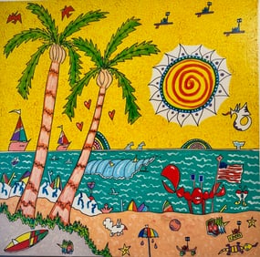 Kimm Byers "The Jewel" Signed Original Acrylic