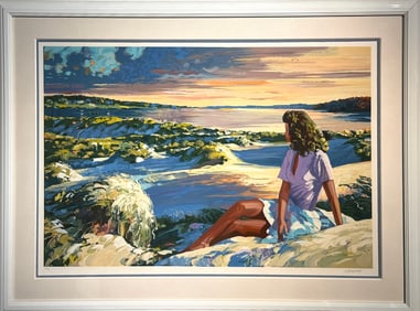 Howard Behrens "Summer Sunset" Signed Serigraph LE