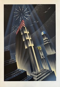 Robert Hoppe "Revenge with Music" Signed Serigraph LE