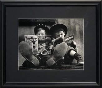 Benn Mitchell "Ghost Rider and King" Signed Photo 1951