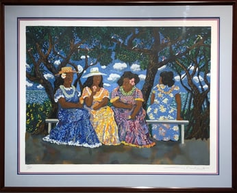 Guy Buffet "Honolulu Shaved Ice" Signed Serigraph LE