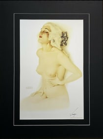 Alberto Vargas "Vargas Girl, Pin-up, 1928" Hand-Signed Lithograph (1981)