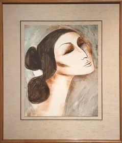 R.C. Gorman "Miriam" Signed Serigraph LE (1981)