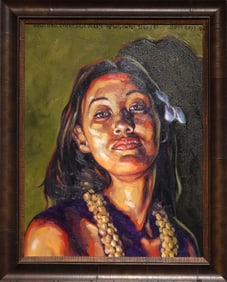 James Goss (Hawaiian) Signed Original Oil