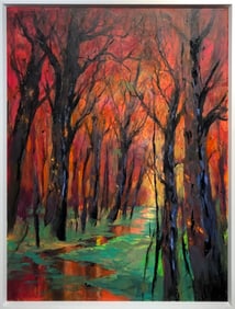 Michael Schofield (Impressionist - Landscape) Signed Original Acrylic