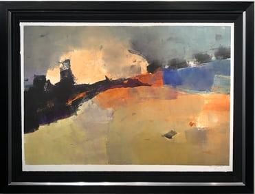 Michael Schofield Abstract Signed Mono Print