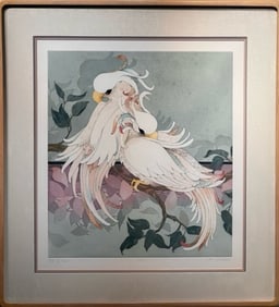 Beki Killorin "Tails of Love" Signed Embossed Etching