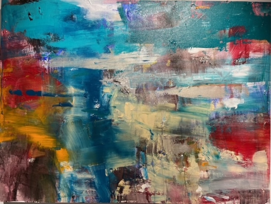 Jorn Fox Abstract Signed Original (1 of 5)