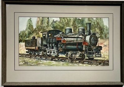 Keith Pringle Signed Original Watercolor