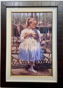 Steve Hanks "Angel at the Gate" Signed Litho LE