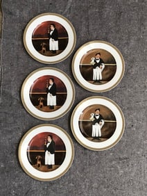 Guy Buffet "WAITER SUITE"  2 Edgar and 3 Henri 10-1/2"