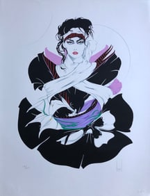 Steve Leal "Tia II" Signed Serigraph LE