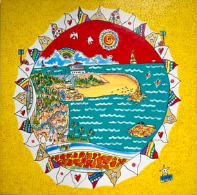 Kimm Byers "Childerns Pool La Jolla Calie" Signed Original Acrylic