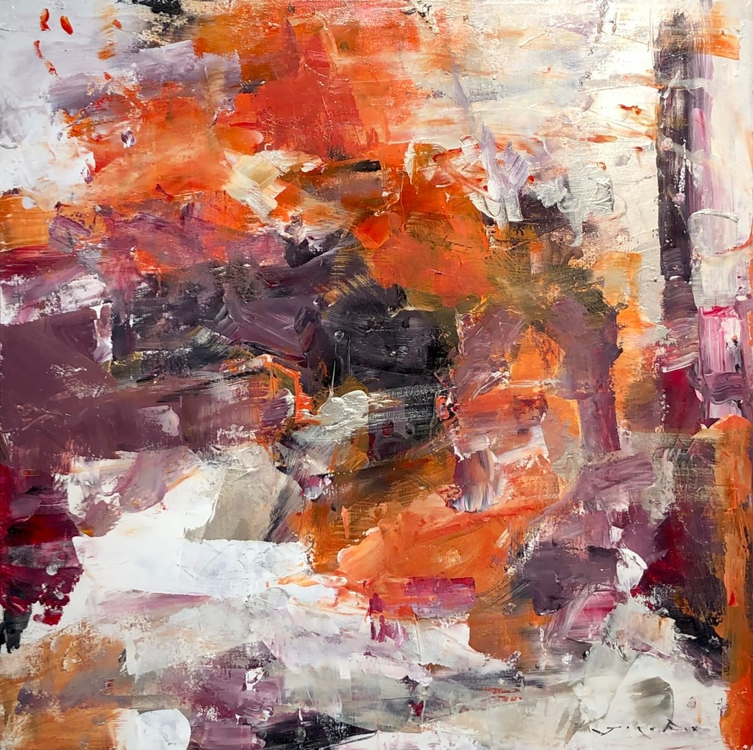 Jorn Fox (Abstract) Signed Original Acrylic (1 of 6)