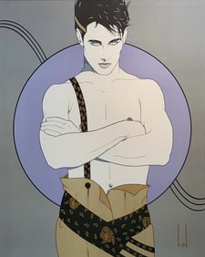 Steve Leal "Adam" Serigraph