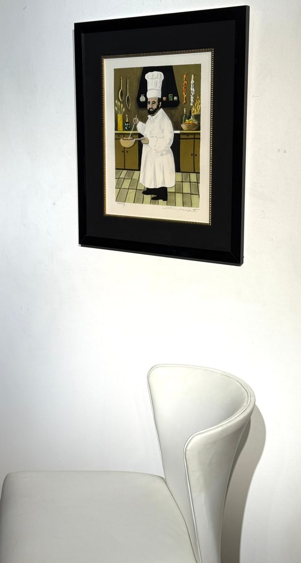 Guy Buffet "Henri" Signed Serigraph LE - 3