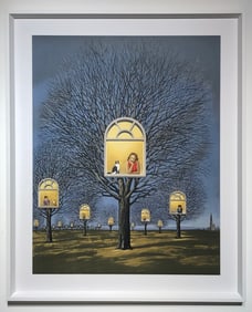 Rafal Olbinski "Suspended Promises" Lithograph - Surrealist