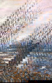 Michael Schofield "Morning #2" Signed Serigraph