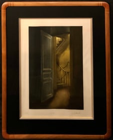 Christian Wouters "Lesca Lier" Signed Etching LE