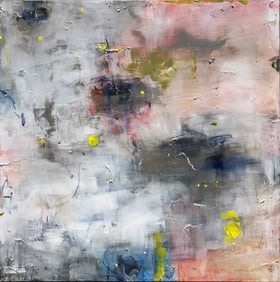 Jorn Fox Abstract Original Oil on Canvas Signed