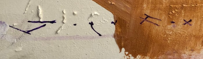 Jorn Fox Abstract Original Oil on Canvas Signed