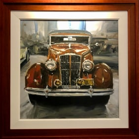 Jorn Fox Impressionist Signed Original Oil on Canvas