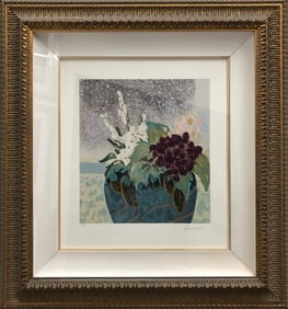 Ellen Gunn (Floral) Signed Serigraph Artists Proof