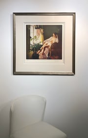 Douglas Hofmann "La Femme En Bleu"  Signed Lithograph LE