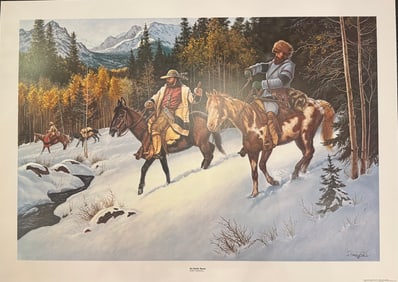 Jerry Crandall "An Early Show" Signed Print