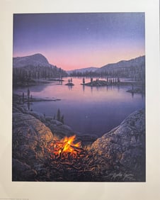 Stephen Lyman "Into The Wilderness" Signed Limited Edition Print and Book