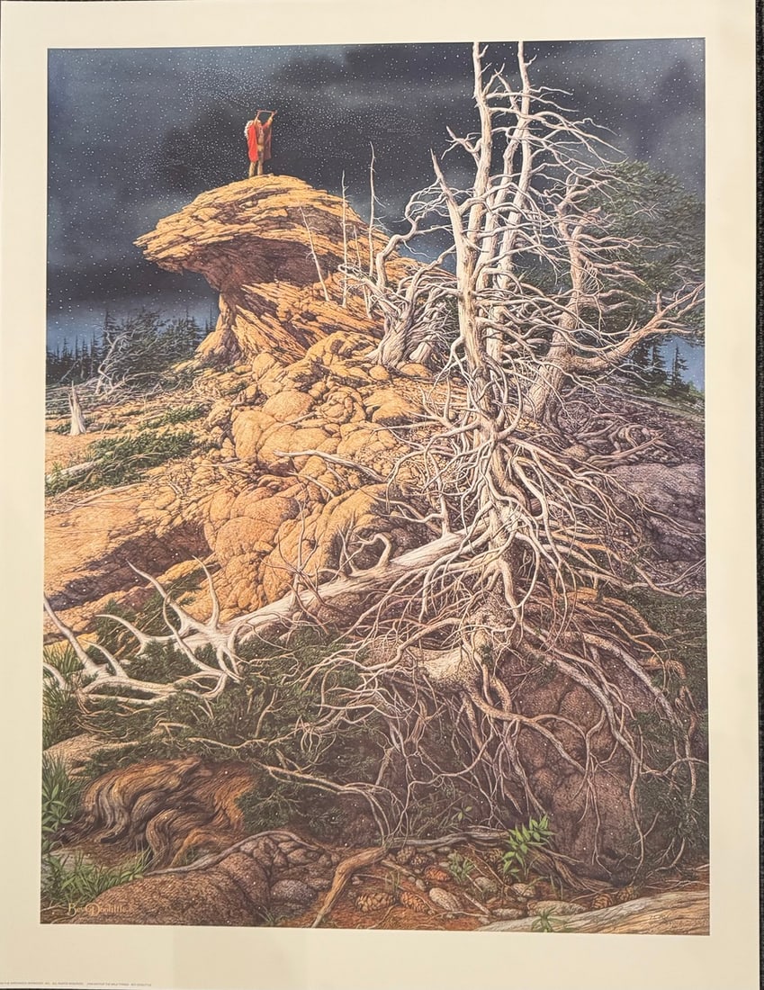 Bev Doolittle (Prayer for The Wild Things) Limited Edition Signed Print: Artist: Bev Doolittle Title: Bev Doolittle (Prayer for The Wild Things) Limited Edition Signed Print Medium: Limited Edition Print Limited Edition: 7570/65000 Art Dimensions: 24.0 x 31.5 x 0.0 inch