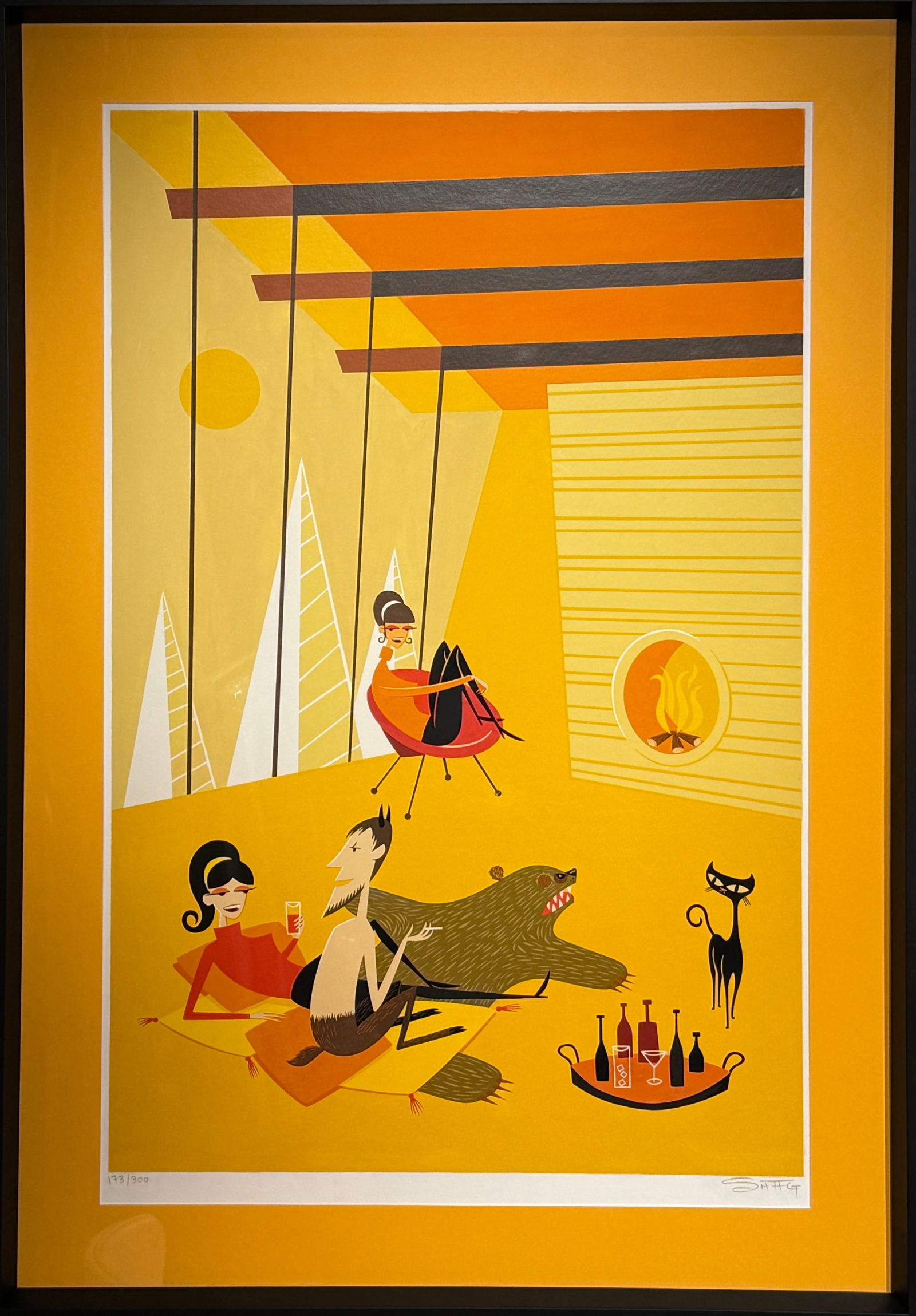Shag (Signed & Numbered) " The Bear Party, Limited Edition Serigraph (1 of 5)