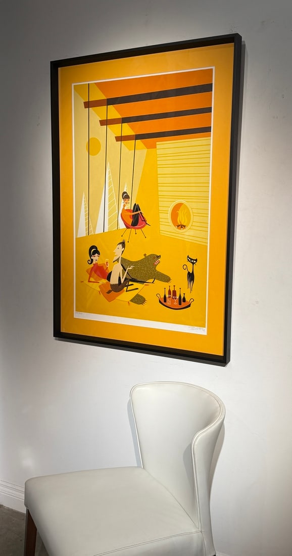 Shag (Signed & Numbered) " The Bear Party, Limited Edition Serigraph