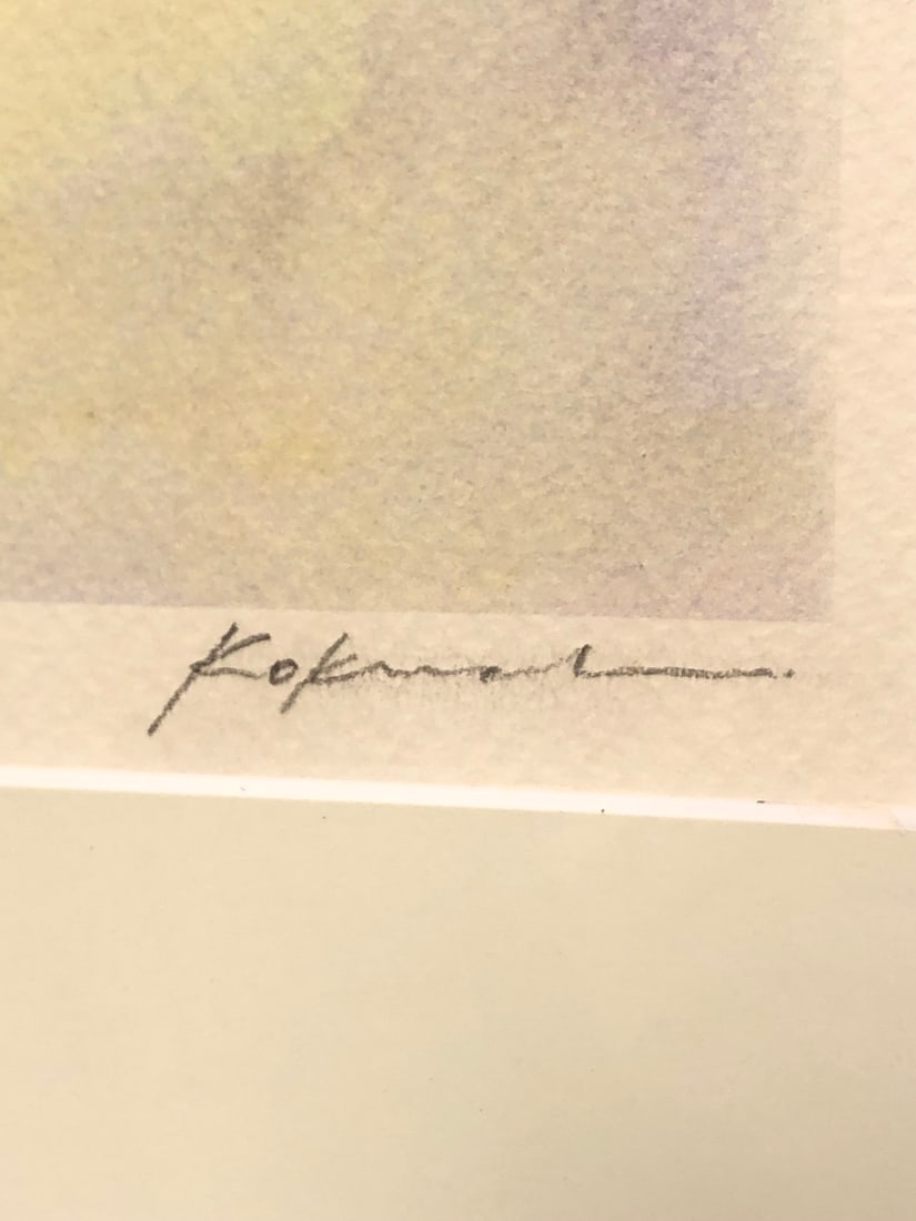 Unknown Artist (Still Life) Signed Lithograph AP - 4