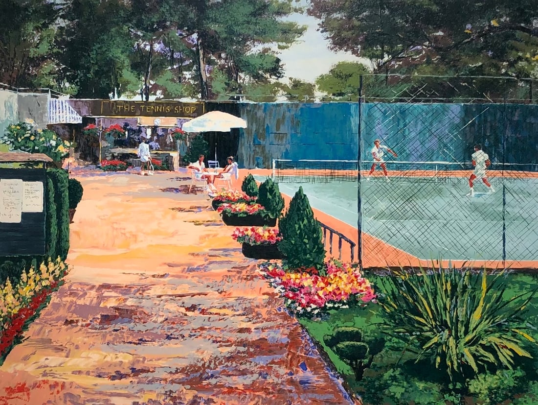 Mark King "Morning Light" Signed Serigraph LE - Impressionist: Artist: Mark King Title: Mark King "Morning Light" Signed Serigraph LE - Impressionist Medium: Serigraph on Paper Limited Edition: 34/295 Art Dimensions: 34.0 x 41.0 x 2.0 inch ARTIST BIO:<