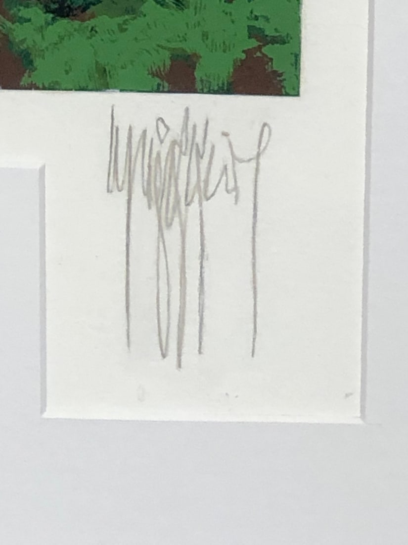 Mark King "Morning Light" Signed Serigraph LE - Impressionist - 7