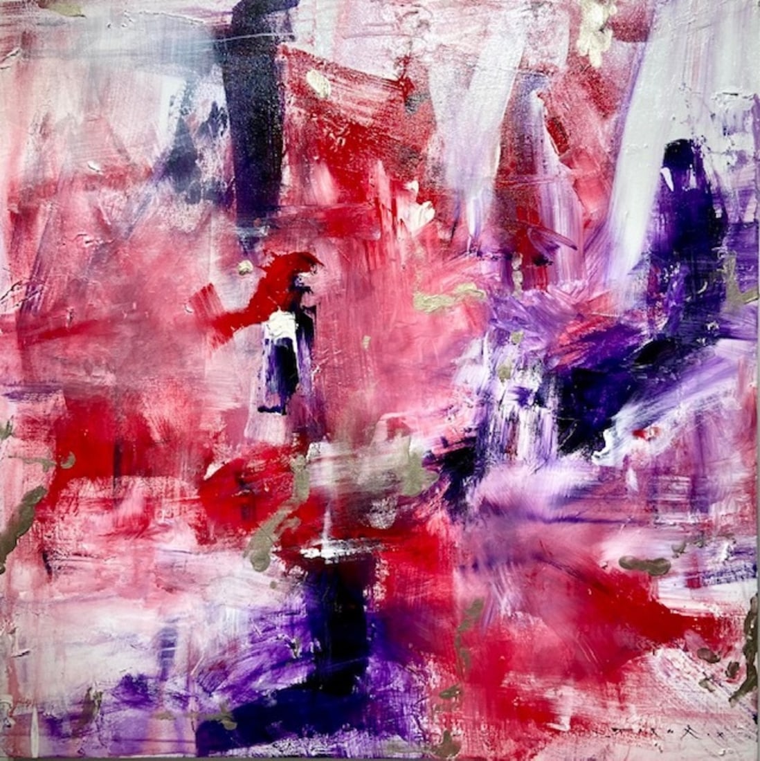 Jorn Fox Signed Original Oil (1 of 5)