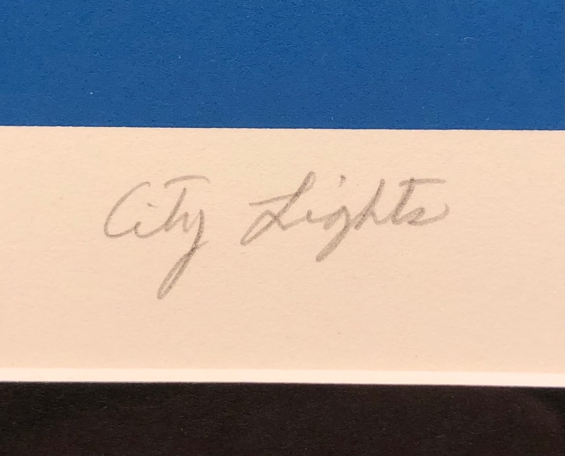 Armond Fields "City Lights" Signed Serigraph LE - 5