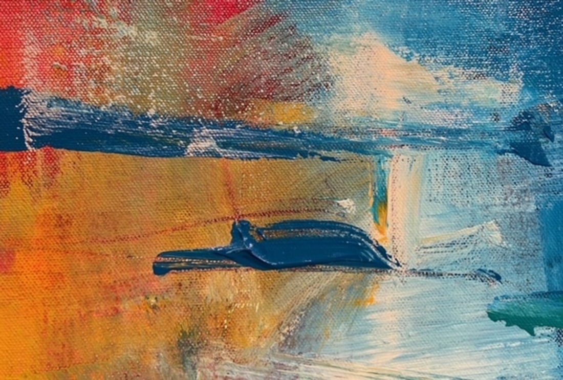 Jorn Fox Abstract Signed Original - 3