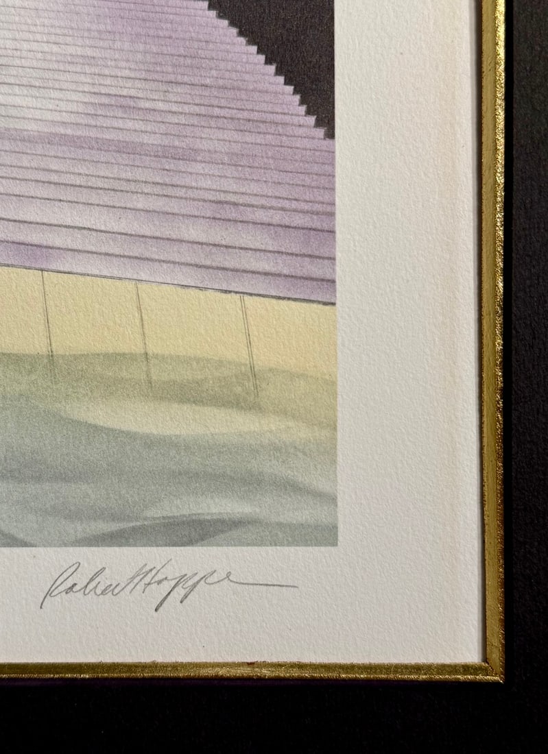 Robert Hoppe "Aquacade" Signed Serigraph LE - 4