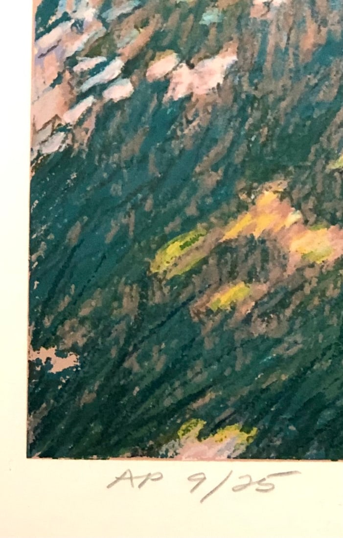 Carson Gladson "Eden" Signed Serigraph LE - 5