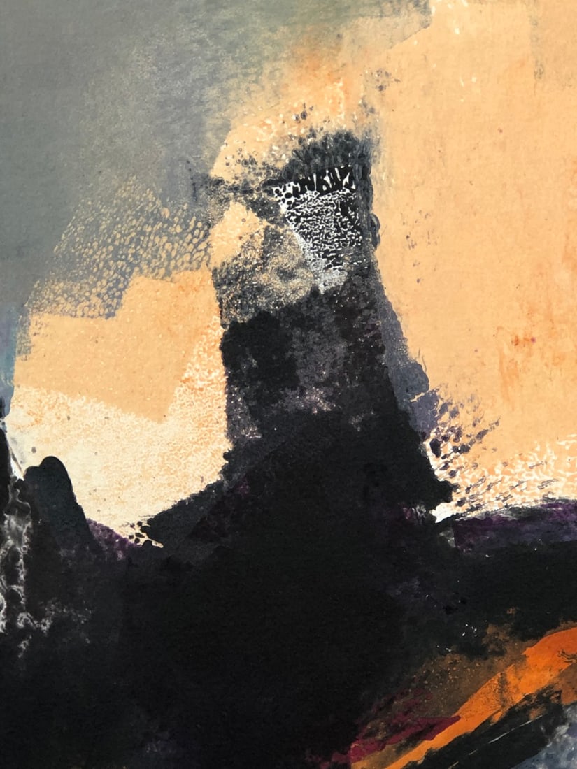 Michael Schofield Abstract Signed Mono Print - 4