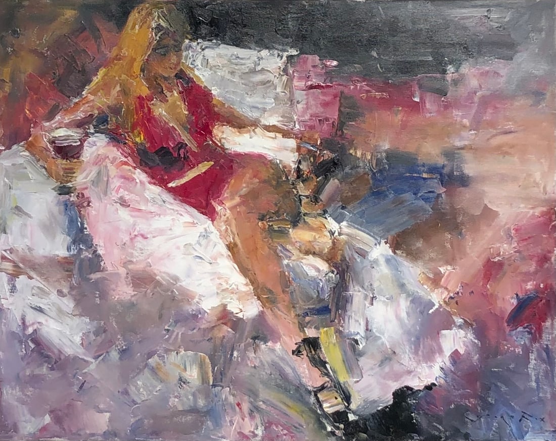 Jorn Fox Impressionist Signed Oil On Canvas (1 of 6)