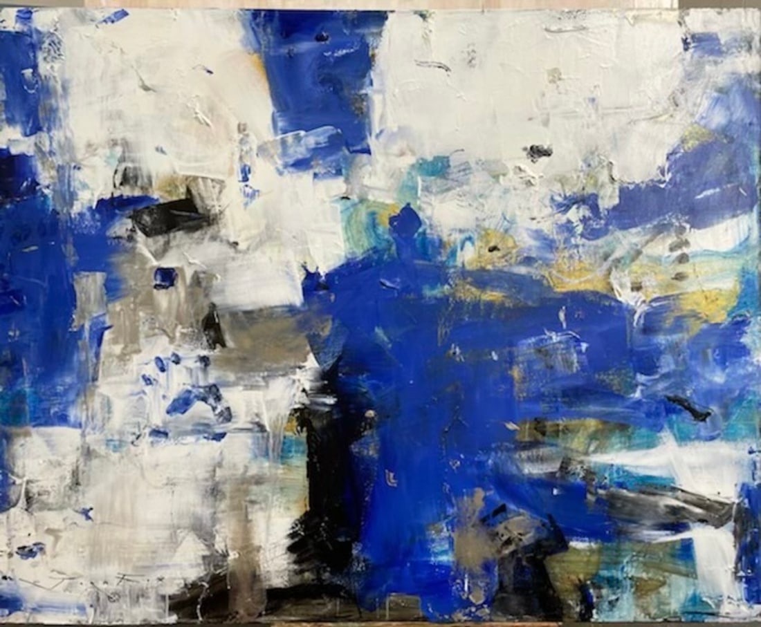 Jorn Fox Abstract Signed Original Oil and Acrylic (1 of 9)