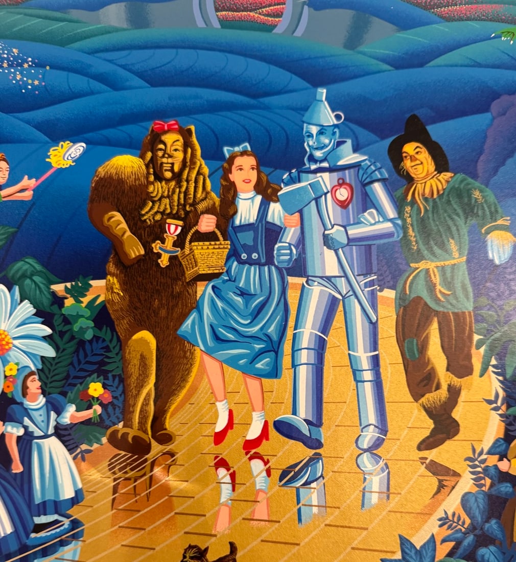 Melanie Taylor Kent "Wizard of Oz" Signed Serigraph LE - 2